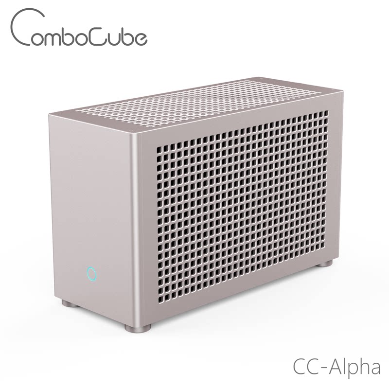 ComboCube CC-Alpha Mini ITX Ca - Sff Mini Itx Cnc Aluminum Chassis avaliação e preço