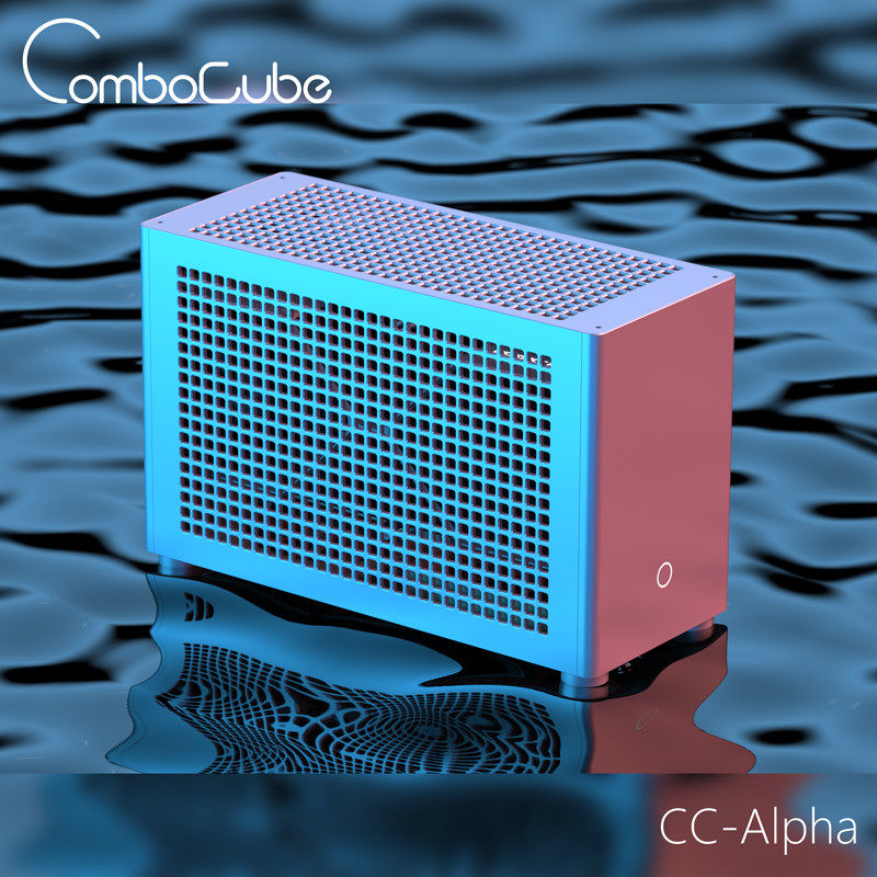 Gabinete Mini ITX 8.5L em Alum - Sff Mini Itx Cnc Aluminum Chassis avaliação e preço